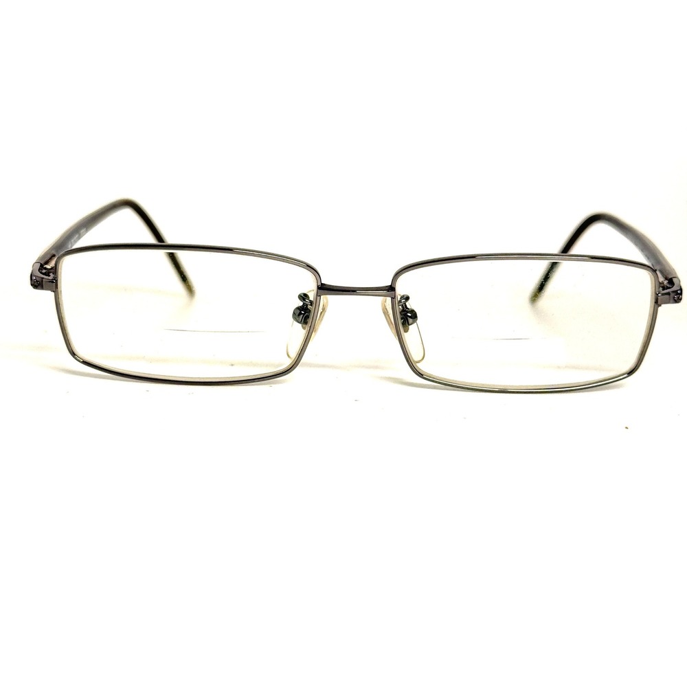 Pronto RT505 Titanium Eyeglasses Frames Japan 54-17-140 Gunmetal Rectangle Men